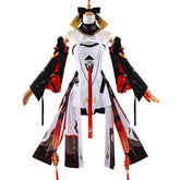 Wuthering Waves Changli White Red Set Outfits Cosplay Costume Carnival Suit
